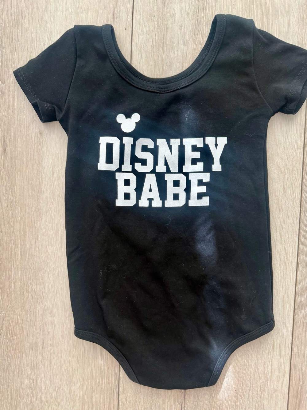 WILD RICH KIDS Black "Disney Babe" Girls' One-Piece